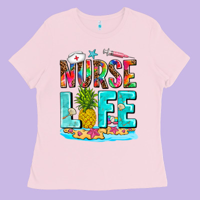 Nurse Life Summer Ladies Tee Designed By Adodesignshop