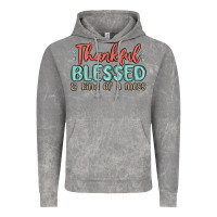 Cloud Rock thankful blessed and kind of a mess Vintage Hoodie - MaliasSmallBusiness