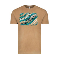 Vintage Camel turquoise glitter background Vintage Tee - JahusDesignShop