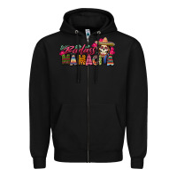 Black Badass Mamacita Zipper Hoodie - texasbilliewilder