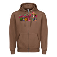 Chestnut Badass Mamacita Zipper Hoodie - texasbilliewilder