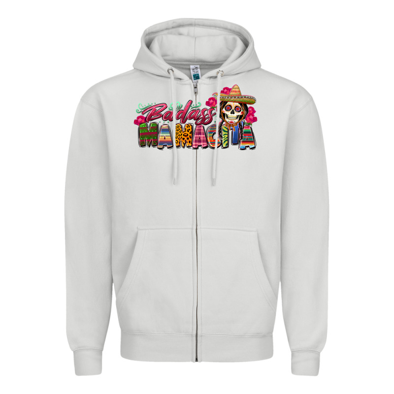 Badass Mamacita Zipper Hoodie by texasbilliewilder | Teevron
