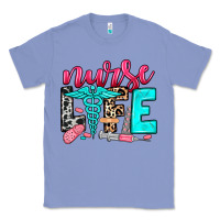 Colony Blue nurse life Classic Tee - NancyCooperArtShop