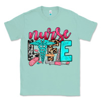 Seafoam nurse life Classic Tee - NancyCooperArtShop