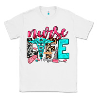 White nurse life Classic Tee - NancyCooperArtShop