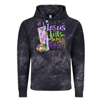 Cloud Black mardi gras jesus fills my cup Vintage Hoodie - MaliasSmallBusiness