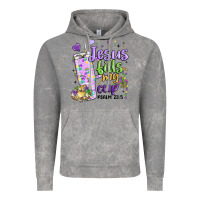 Cloud Rock mardi gras jesus fills my cup Vintage Hoodie - MaliasSmallBusiness