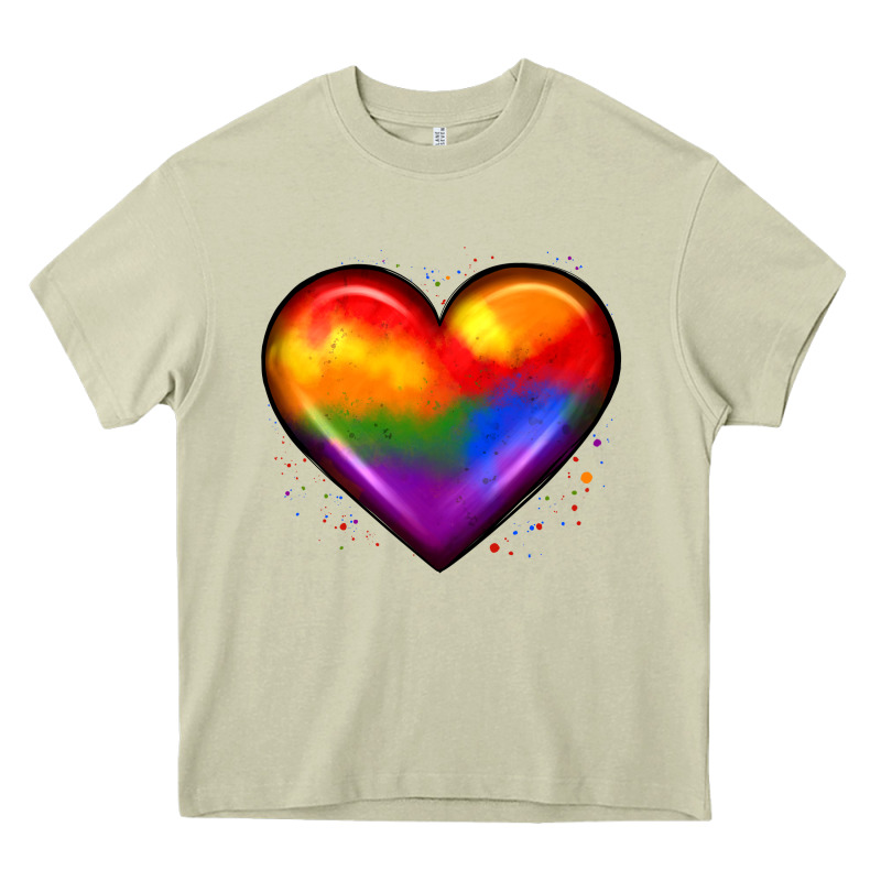 Pride Heart Heavy Core Tee by JahusDesignShop | Teevron