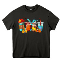 Asphalt firefighter coffee cups Heavy Core Tee - AdoDesignShop
