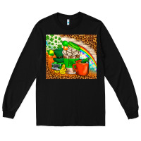 Black Coffee Cups St Patricks Day Tumbler Long Sleeve Tee - BundleAndBundleShop