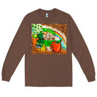 Chestnut Coffee Cups St Patricks Day Tumbler Long Sleeve Tee - BundleAndBundleShop