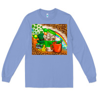 Colony Blue Coffee Cups St Patricks Day Tumbler Long Sleeve Tee - BundleAndBundleShop