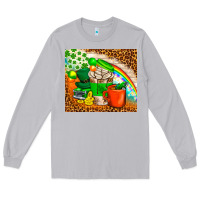 Moon Dust Coffee Cups St Patricks Day Tumbler Long Sleeve Tee - BundleAndBundleShop