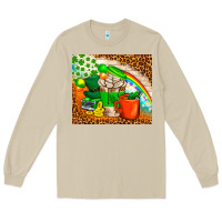 Mushroom Coffee Cups St Patricks Day Tumbler Long Sleeve Tee - BundleAndBundleShop