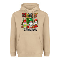 Mushroom merry christmas gnomes Heavyweight Hoodie - CowGirlArtShop
