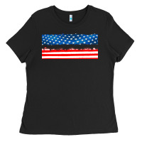 Black usa ice cream and popsicles Ladies Tee - AdoDesignShop