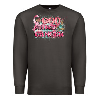 Smoke my god is stronger than cancer Premium Sweatshirt - CowGirlArtShop