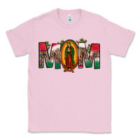 Bubblegum Pink mexican flag our lady of guadalupe mom leopard Classic Tee - JahusDesignShop