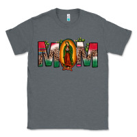 Charcoal Heather mexican flag our lady of guadalupe mom leopard Classic Tee - JahusDesignShop