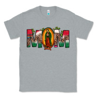 Heather Grey mexican flag our lady of guadalupe mom leopard Classic Tee - JahusDesignShop