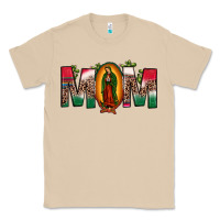 Mushroom mexican flag our lady of guadalupe mom leopard Classic Tee - JahusDesignShop