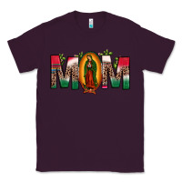 Plum mexican flag our lady of guadalupe mom leopard Classic Tee - JahusDesignShop