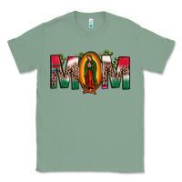 Sage mexican flag our lady of guadalupe mom leopard Classic Tee - JahusDesignShop