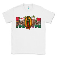 White mexican flag our lady of guadalupe mom leopard Classic Tee - JahusDesignShop