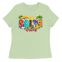 Matcha salty vibes Ladies Tee - RanaPortraitStore