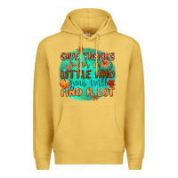 Antique Gold give thanks for a little and you will find a lot Premium Hoodie - CowGirlArtShop