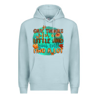 Blue Mist give thanks for a little and you will find a lot Premium Hoodie - CowGirlArtShop