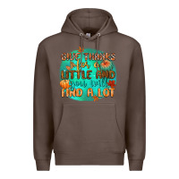 Coffee give thanks for a little and you will find a lot Premium Hoodie - CowGirlArtShop
