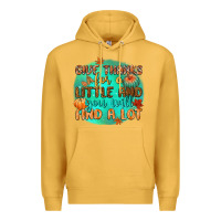 Mustard give thanks for a little and you will find a lot Premium Hoodie - CowGirlArtShop