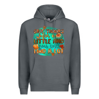 Rock give thanks for a little and you will find a lot Premium Hoodie - CowGirlArtShop
