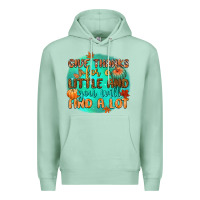 Seafoam give thanks for a little and you will find a lot Premium Hoodie - CowGirlArtShop