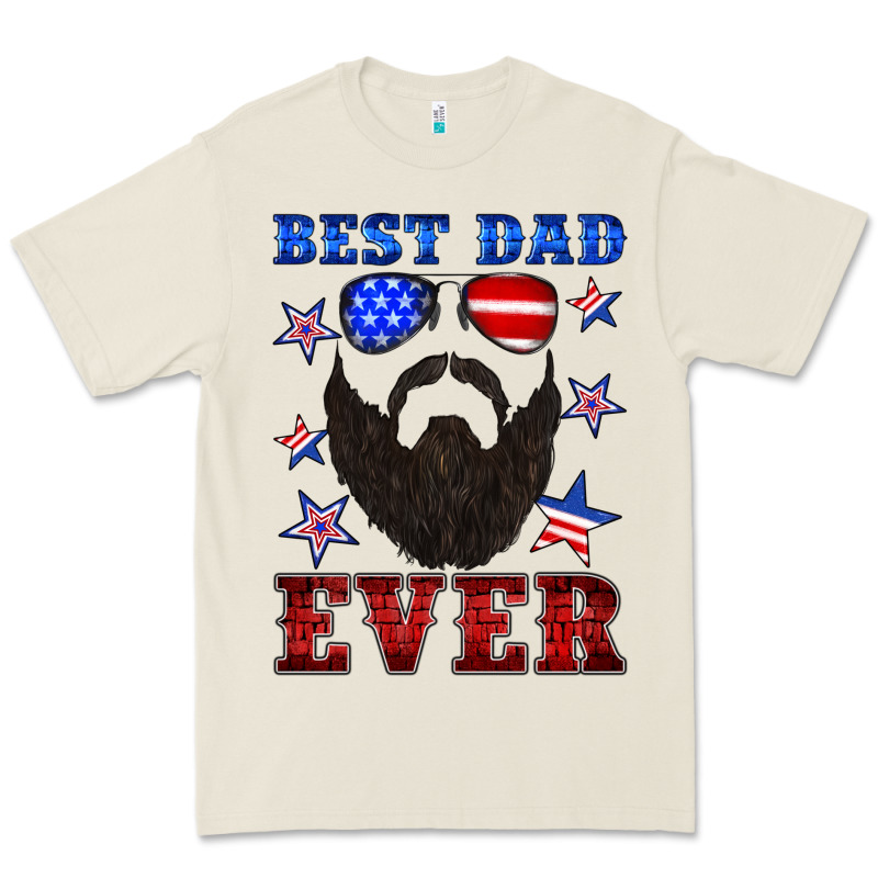 Best Dad Ever American Flag Premium Tee by Artiststas | Teevron