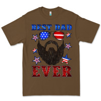 Cacao best dad ever american flag Premium Tee - Artiststas