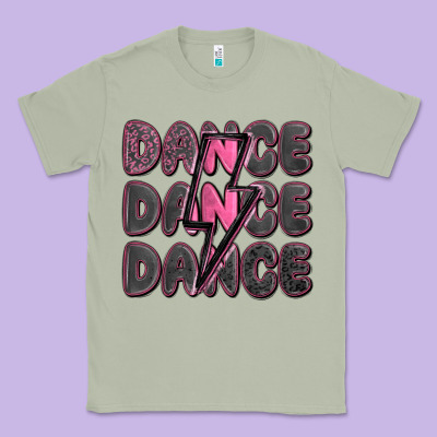 Dance Dance Dance With Lightning Bolt Classic Tee Designed By Maliassmallbusiness
