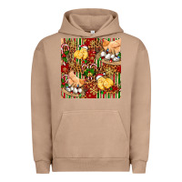 Pigment Burro christmas chicken Urban Hoodie - FaDigitalArtStudio