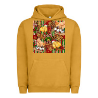 Pigment Peanut Butter christmas chicken Urban Hoodie - FaDigitalArtStudio