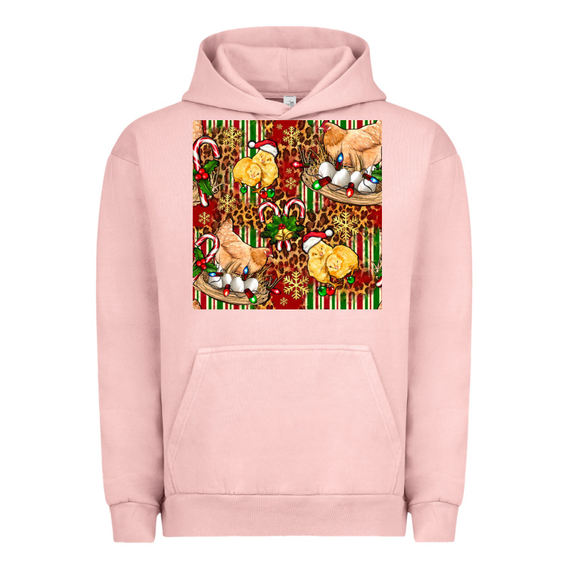 Christmas Chicken Urban Hoodie by FaDigitalArtStudio | Teevron