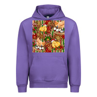 Tulip christmas chicken Urban Hoodie - FaDigitalArtStudio