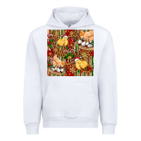 White christmas chicken Urban Hoodie - FaDigitalArtStudio