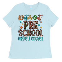 Baby Blue watch out preschool here i come! Ladies Tee - JahusDesignShop