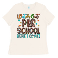 Bone watch out preschool here i come! Ladies Tee - JahusDesignShop