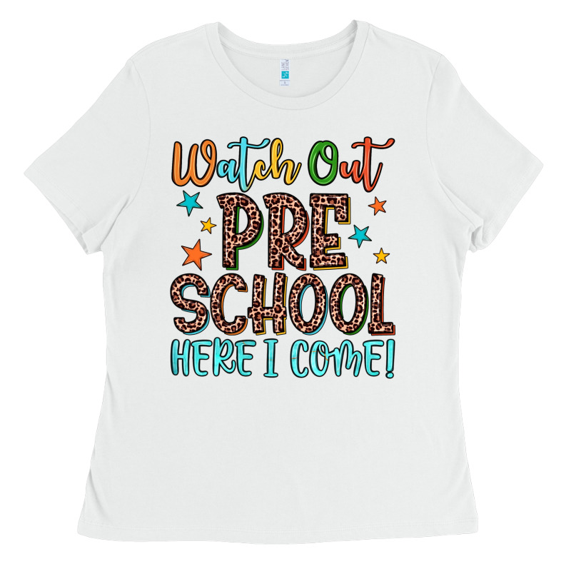 Watch Out Preschool Here I Come! Ladies Tee by JahusDesignShop | Teevron