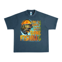 Midnight Navy youre lucky im here i could have gone fishing Urban Heavy Tee - NancyCooperArtShop
