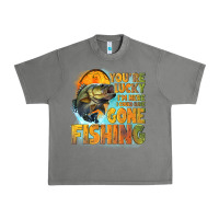 Tornado youre lucky im here i could have gone fishing Urban Heavy Tee - NancyCooperArtShop