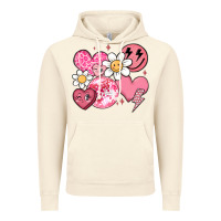 Vintage Artic retro valentines day Vintage Hoodie - MaliasSmallBusiness
