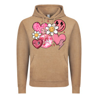 Vintage Coffee retro valentines day Vintage Hoodie - MaliasSmallBusiness